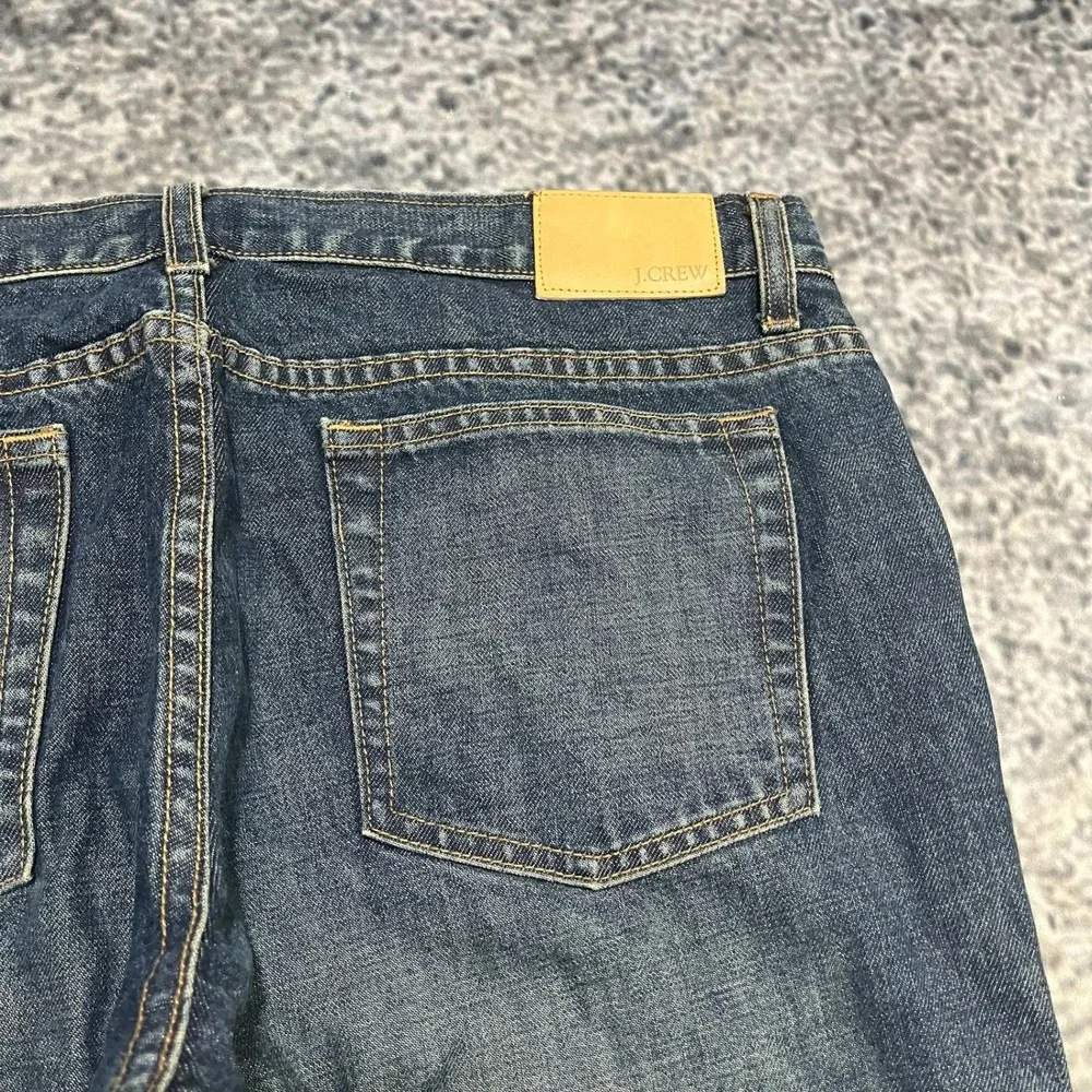 J.‎ Crew Jeans Womens 14 (34x31) Blue Relaxed Baggy Straight Denim Preppy Skater